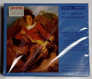 （未開封）クイケン／ラ・プティット・バンド　モーツァルト：歌劇「ドン・ジョバンニ」全曲　ACCSENT 3CD sealed