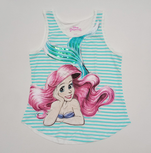 USA購入★★ ディズニープリンセス アリエル タンクトップ サイズS 120 未使用品 ★★ Ariel Tank Top