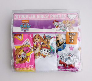 USA購入★★ パウパトロール パンツ ショーツ 3枚 サイズ2T3T 90-95 未使用品 ★★ Pawpatrol Toddler Panties 