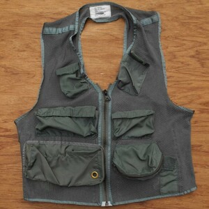 '86 VEST SURVIVAL MASH NET SRU-21/P サバイバルベスト L ベトナム戦同型 メッシュ 米軍実物 USAF 官給品 パイロット 特殊部隊空挺部隊