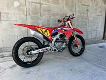 2022 CRF450R フラットトラック仕様　新品部品10万円以上付　即決あり！ダートトラック　ダートラ_画像2