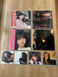 中森明菜　LPレコード　4枚　シングルレコード　4枚 まとめて　帯付き　など　状態良好　Nakamori akina