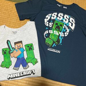 マイクラ　Minecraft 半袖Tシャツ 140cm 2枚セット