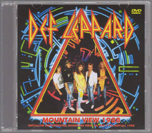 DEF LEPPARD / MOUNTAIN VIEW 1988　　