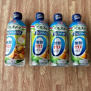 大正製薬 リビタ (Livita) パルスイートカロリーゼロ 液体タイプ 600g ４本