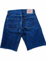 ●●vintage Levi's リーバイス 501 66前期シングル オリジナル カットオフ w31（w73l24）濃紺●●_画像4