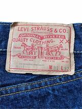 ●●vintage Levi's リーバイス 501 66前期シングル オリジナル カットオフ w31（w73l24）濃紺●●_画像5