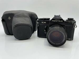 PENTAX / ペンタックス KM ブラック / SMC PENTAX 1:1.8 55mm【MOK039】