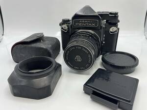 PENTAX / ペンタックス 6x7 後期 TTLファインダー / Super-Multi-Coated TAKUMAR/6x7 1:2.4 105mm【SK015】