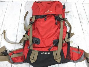 【3yt001】登山 トレッキング用品 ザック バックパック KERMA ATLAS 40L アトラス◆S38