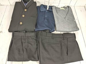 3og506/衣類■板橋区立西台中学校■男子学生服 学ラン制服 160A 上下セット【c05】