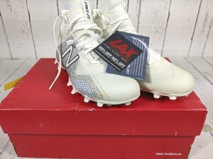 [2yt128] lacrosse shoes NEW Balance New balance FREEZE free zWT white size :24.5cm*U15