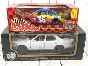 【4yt145】おもちゃ ホビー ミニカー NASCAR 1/24スケール DIE CAST STOCK CARG◆ROAD Tough レクサス LEXUS LS400(1989) 1/18