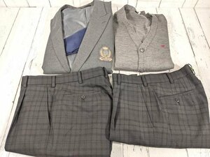 5og540/ clothes # Chuubu university spring day . senior high school # man . school uniform blaser uniform LL size top and bottom set [V60]
