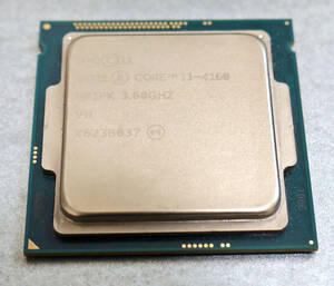 CPU Intel Core i3 -4160 SR1PK 3.60GHz　 中古品　7日以内初期不良受付