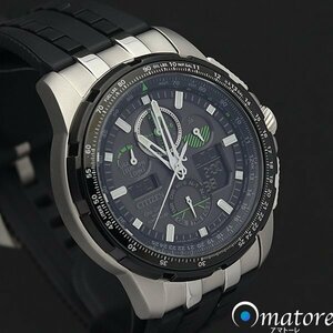 1円～◎極上美品◎CITIZEN シチズン プロマスター スカイホーク メンズ 電波ソーラー U680◎