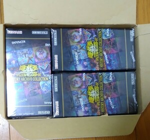 【未開封】遊戯王 history archive collection box シュリンクあり　ヒストリーアーカイブコレクション　3BOX