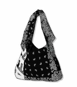 WIND AND SEA MIYAGI Bandana Bag Black ウィンダンシー　ミヤギ　バンダナ　バッグ　ブラック