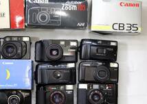 ★コンパクトカメラ★CANON Autoboy TELE Autoboy Luna Autoboy Zoom 105 CB 35 Autobouy TELE6 AF35ML ジャンク扱い まとめ大量！元箱付き_画像4