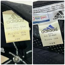  SI■ adidas アディダス キャップ 2点セット 黒 ブラック フリーサイズ 帽子 メッシュ スポーツ 男性 メンズ アウトドア レディース_画像10