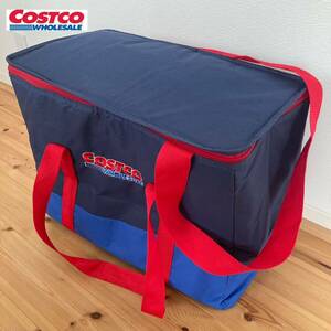 TA# COSTCO cost ko keep cool bag cooler bag blue red shopping sack Red Bull - shopping back fastener attaching 