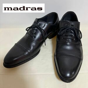 ST■ madras マドラス メンズ 24cm ビジネスシューズ ブラック 黒 レザーシューズ 革靴 LM3010 紳士靴 レディース カジュアル スーツ