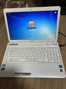 ⑩ Toshiba laptop Note PC personal computer -dynabook T451/58EW TOSHIBA