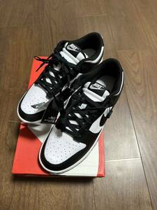 新品 US9 27cm NIKE DUNK LOW DD1391-100 WHITE/BLACK-WHITE ナイキ ダンクロー レトロ パンダ ホワイト ブラック　スニダン