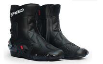 新入荷 PRO SPEED オートバイ レーシングブーツ バイク用ブーツ 靴 ブラック サイズ41 25.5-26cm_画像2