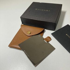 ブルガリ　BVLGARI コンパクトミラー　手鏡　未使用