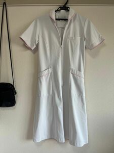 モンブラン 73-1532 ナースワンピース　白衣 看護師 ユニフォーム ナース服 Mサイズ コスプレ