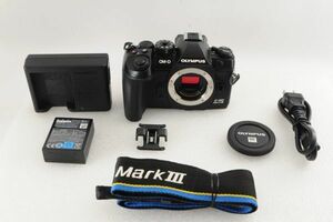 [美品] OLYMPUS オリンパス OM-D E-M1 Mark III ミラーレス一眼カメラ #1551