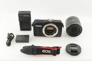 [ジャンク] Canon キャノン EOS M + 18-55mm レンズ #1537AB