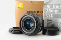 Nikon ニコン AF NIKKOR 35mm f/2 D #1529A_画像1