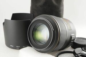 [美品] Nikon ニコン AF-S MICRO NIKKOR 105mm f/2.8 G ED VR #1588