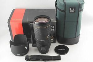 [美品] SIGMA シグマ APO 70-200mm F/2.8 D EX HSM ニコンマウント #1640