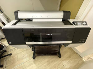 ★印刷枚数369枚・直接お引取可★EPSON/エプソン 大判インクジェットプリンター SC-P6050 A1ノビ 目詰まりあり