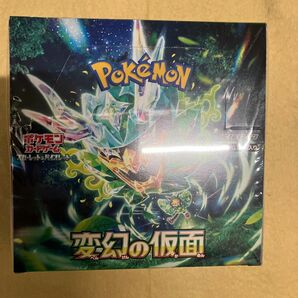 ポケモンカードゲーム スカーレット＆バイオレット 拡張パック 変幻の仮面シュリンク付き 1BOX 新品、未使用、未開封