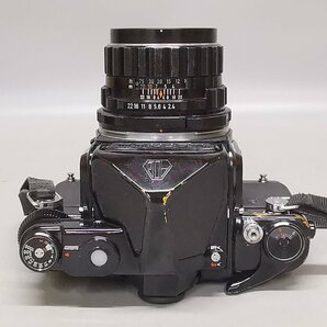 動作品 PENTAX ペンタックス 6×7 67 バケペン ロクナナ TTLファインダー ボディ SMC TAKUMAR F2.4 105mm レンズ 中判フィルムカメラ Z5683の画像4