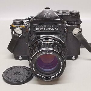  operation goods PENTAX Pentax 6×7 67bake pen roknanaTTL finder body SMC TAKUMAR F2.4 105mm lens medium size film camera Z5683