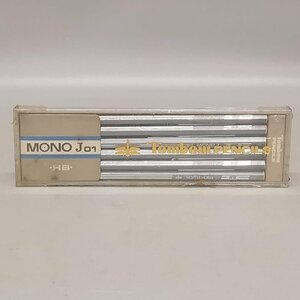 未開封 トンボ鉛筆 Tombow PENCILS MONO J01 HB モノ １ダース プラケース入り 廃盤 昭和レトロ ヴィンテージ 当時モノ Z5721