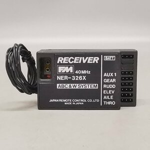 JR NER-326X FM 40MHz приемник ресивер RC радиоконтроллер текущее состояние товар Z5809