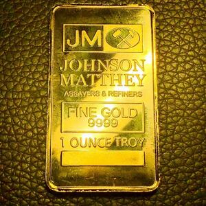  foreign old coin England JOHNSON MATTHEY Gold bar large gold coin capsule with a self-starter 