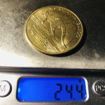 外国古銭　オーストラリア　2015年　1オンス　エリザベス2世　100ドル　大型金貨_画像5