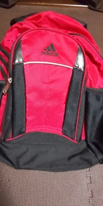  новый товар adidas красный, чёрный рюкзак 