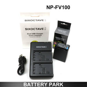 SONY NP-FV100 interchangeable battery . interchangeable charger (2 piece same time charge possibility ). set FDR-AX60 FDR-AX45 FDR-AX700 FDR-AX55 FDR-AX45 FDR-AX30