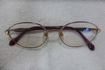 【好好　眼鏡　メーカー不明】メガネ　中国製　アイウェア　ケース付き　長期保管品　【B5-2③】0515_画像1