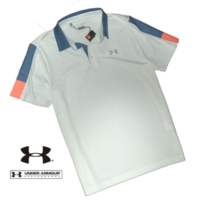 UA Play Off Polo Golf Under Armour с коротким рубашкой Polo/Men/New/XL