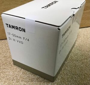 新品 未開封 tamron タムロン 17 50 F4 SONY a068s