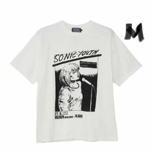 ヒステリックグラマー SONIC YOUTH/LIVE IN BREMEN 1991 Tシャツ　ホワイト